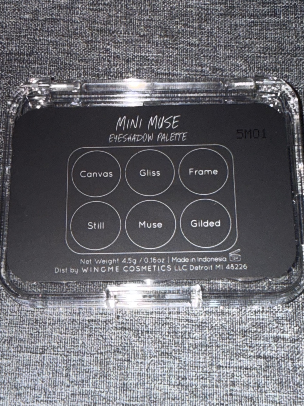 Wing me Mini Muse Eyeshadow Palette Viral TikTok Neutral Makeup Palette NWT - Picture 2 of 5